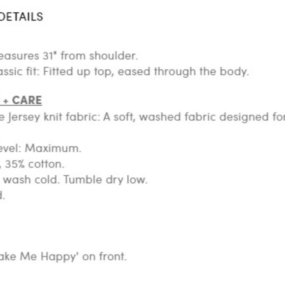 Torrid size 4 Mint Girlfriend Tee - Signature Jersey Dogs Happy - Picture 5 of 5